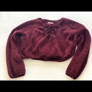 LA Hearts (Pacsun) Cozy cropped sweater